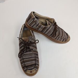 Twisted X Hooey Loper Brown Knit Men's Slip On Shoe Size 12